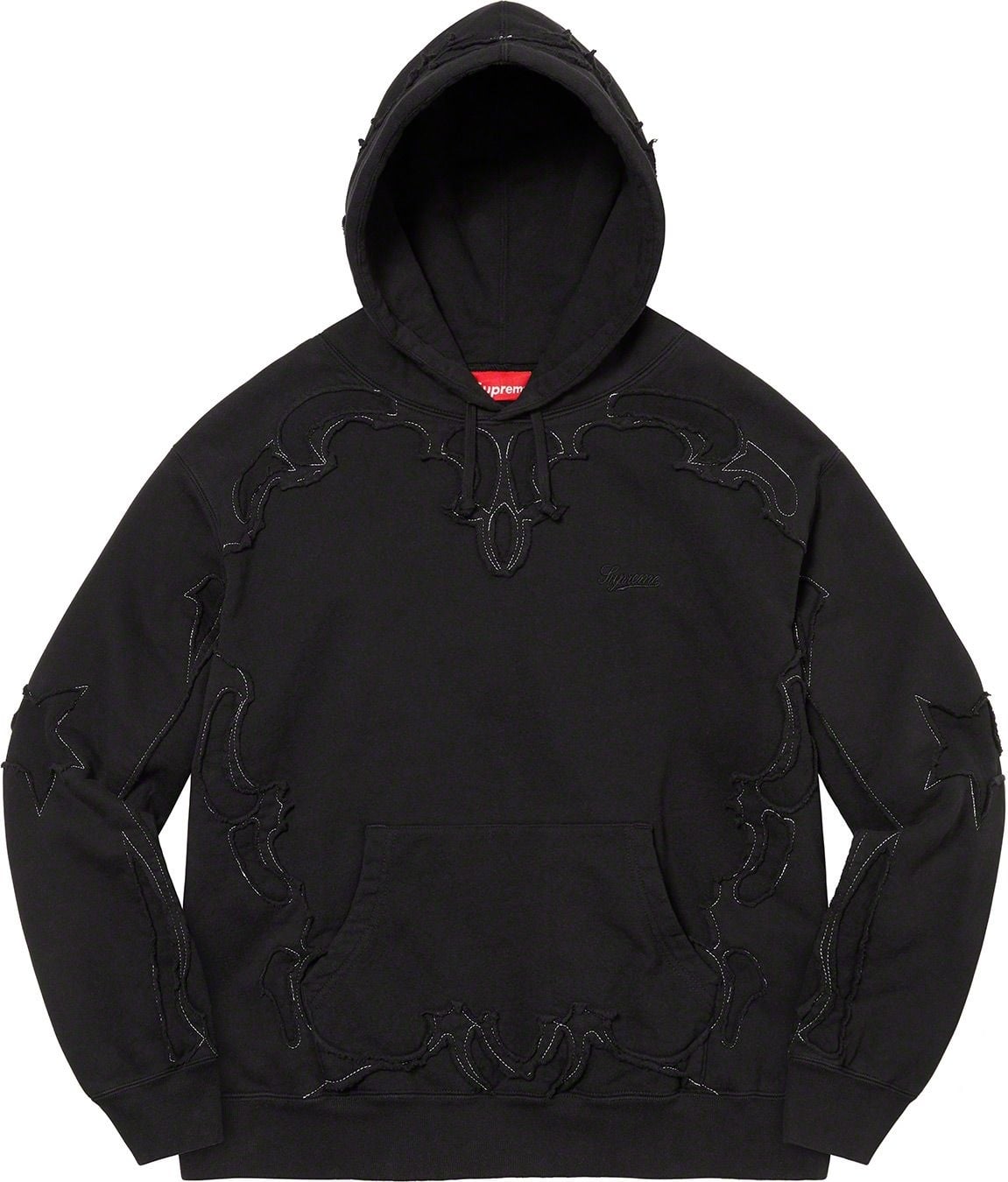 Western Cut Out Hooded Sweatshirt view 11